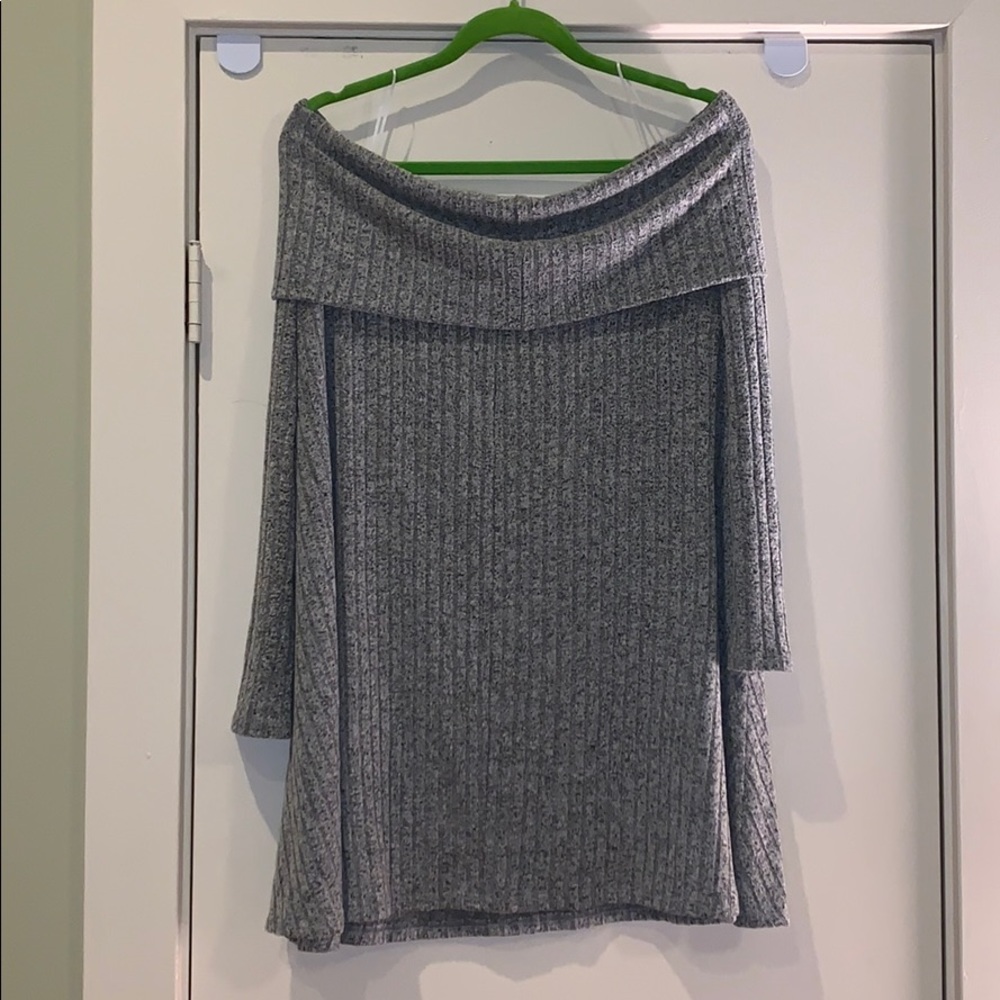 Sage sweater dress